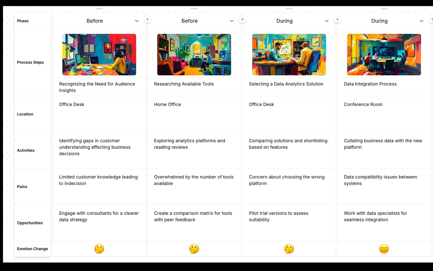 Map Your Customer’s Real-Life Experience
w AI