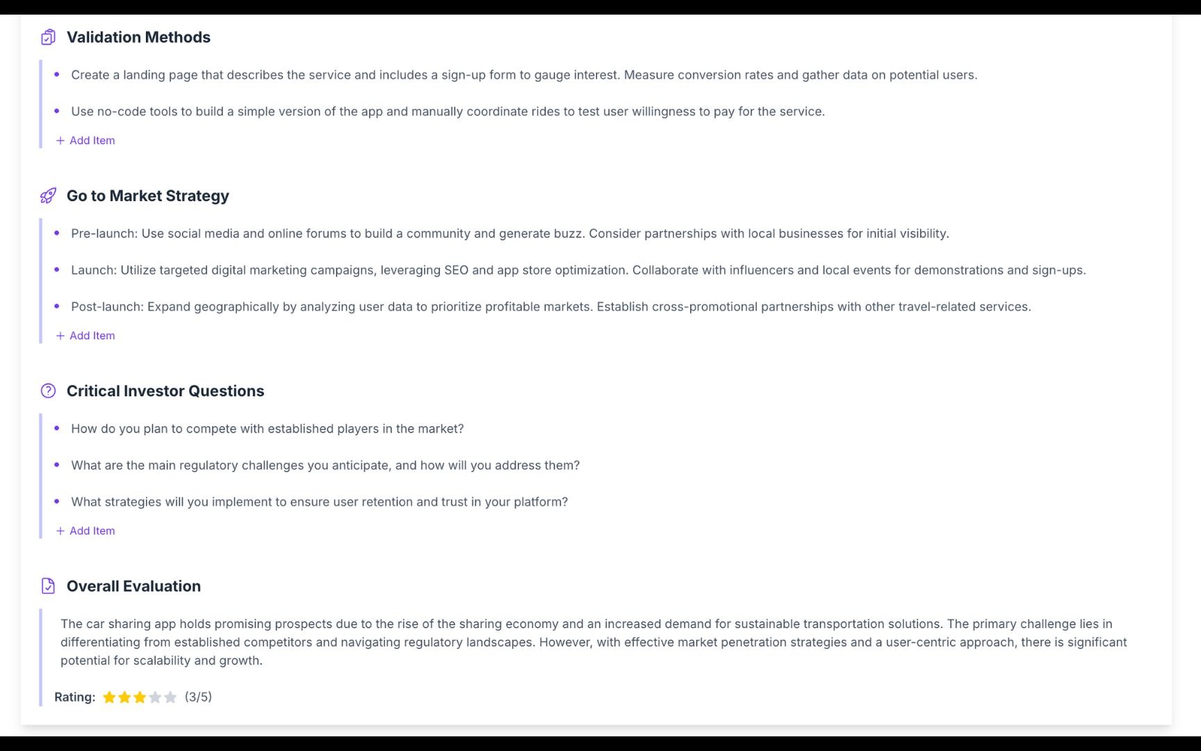 Analyze Your Business Ideas Instantly With AI