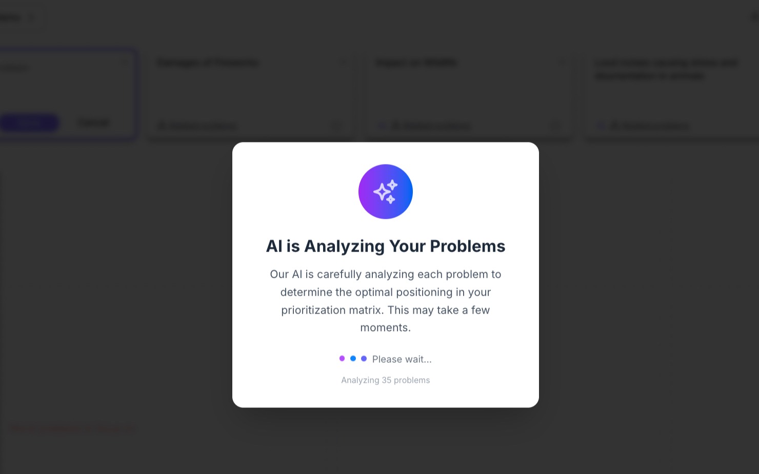 Sort on the Matrix or Use AI