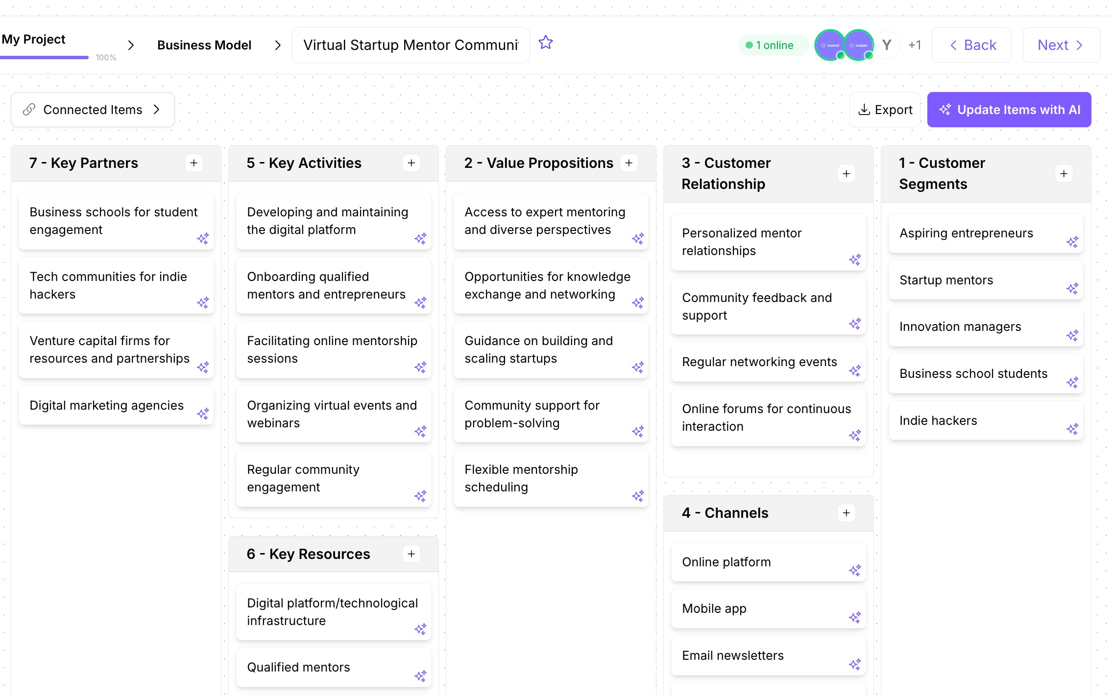 Highlight and Transfer