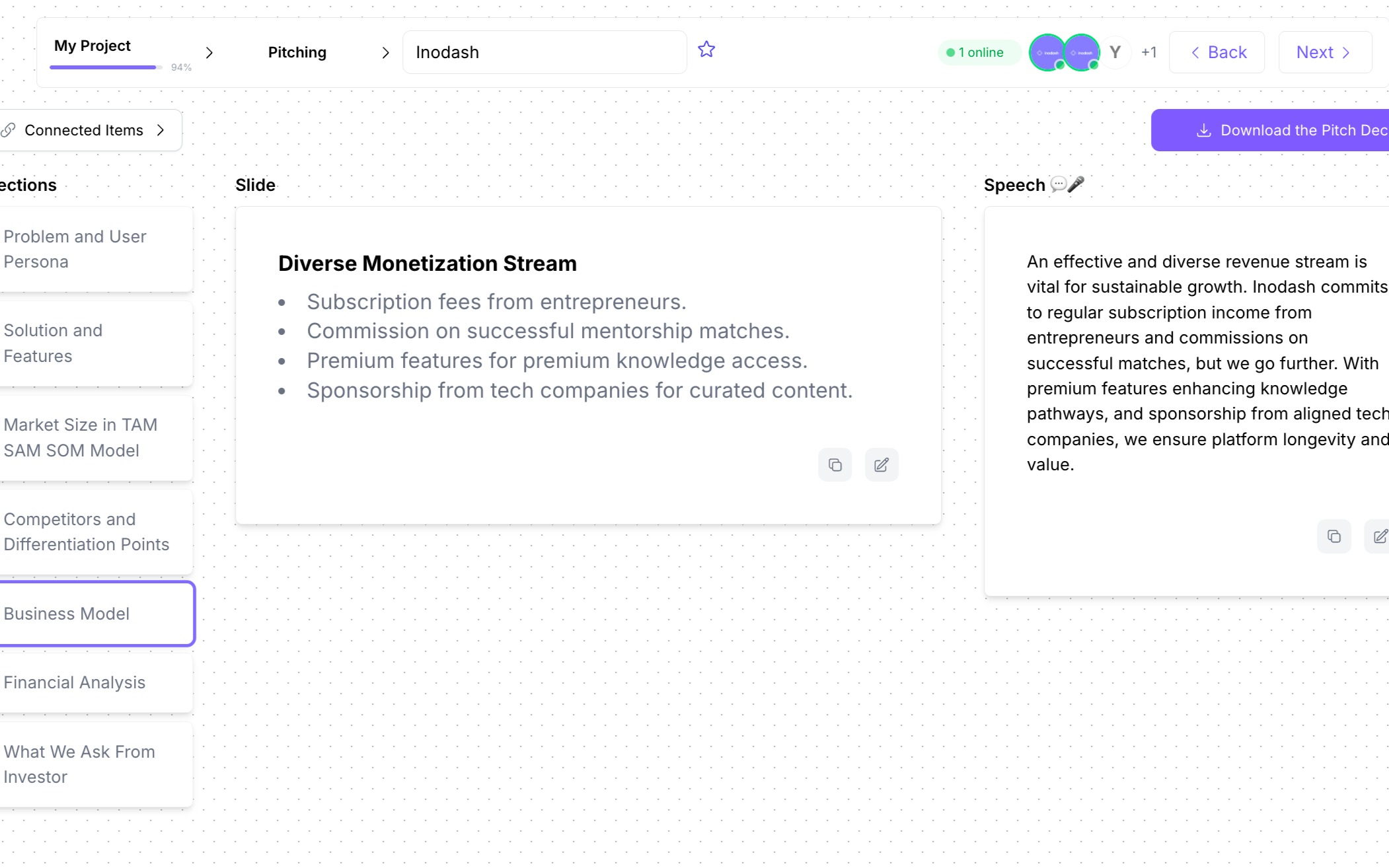 Review, Edit, and Download