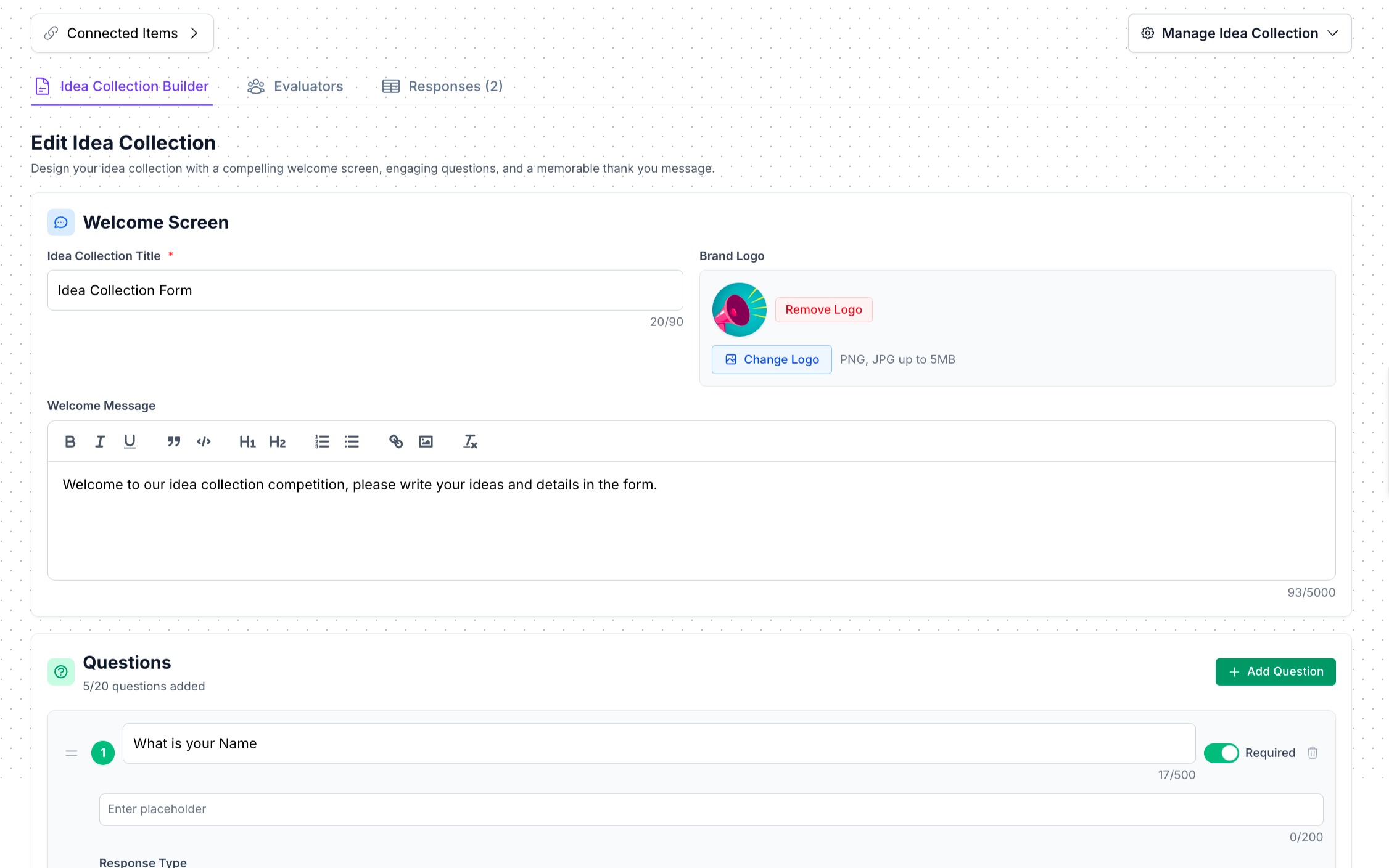 Create Your Collection