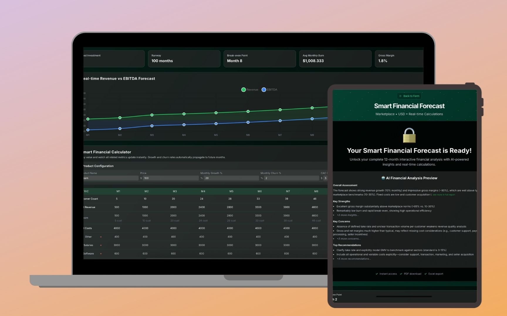 Skip Spreadsheets. Get Forecasts & AI Tips in Seconds.